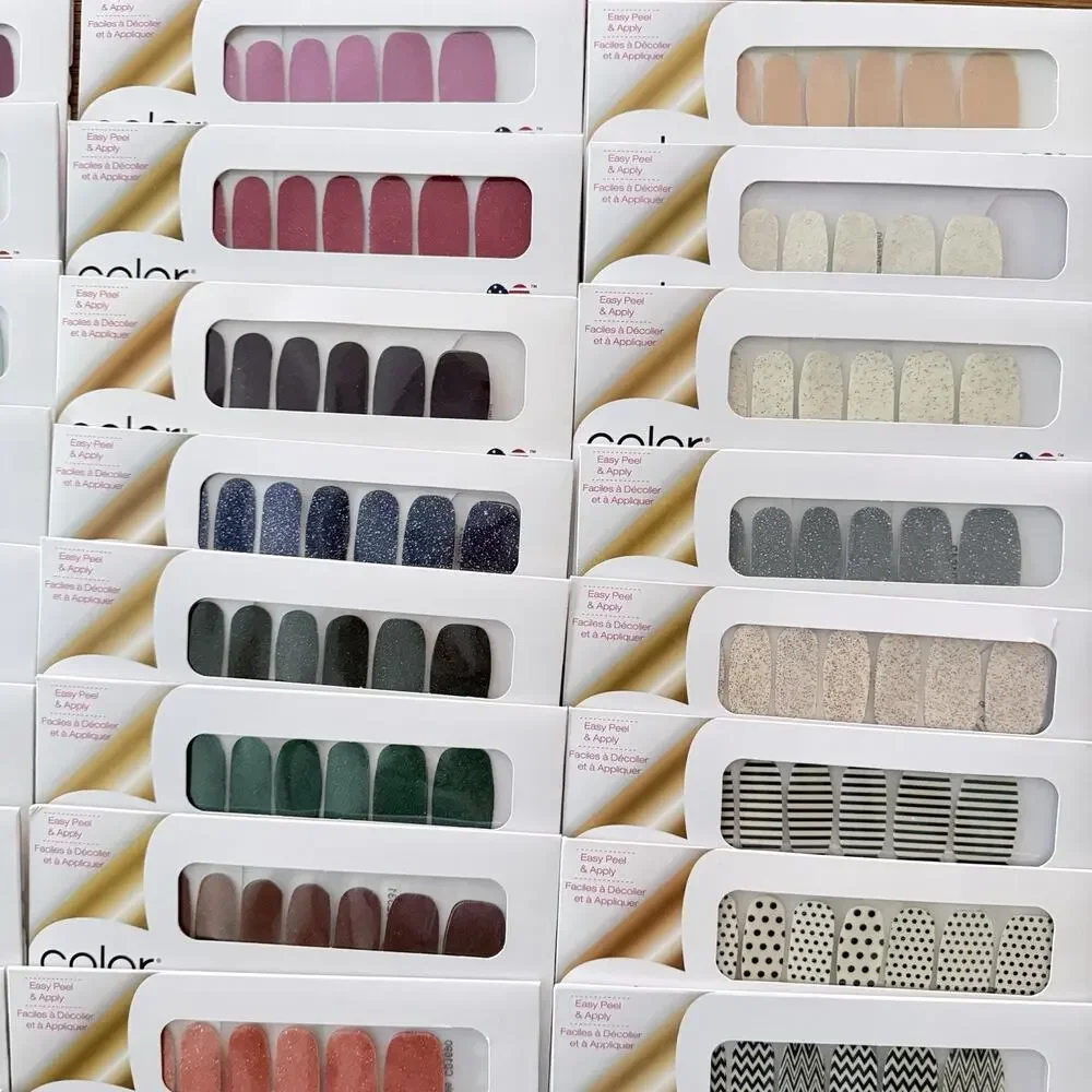 Lot Of 50 Color Street Nail Polish Strips Many Different Colors New Sealed Lot F - Picture 4 of 7